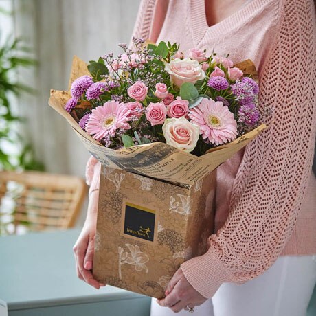 Centenary Celebration Pastel Bouquet Flower Arrangement